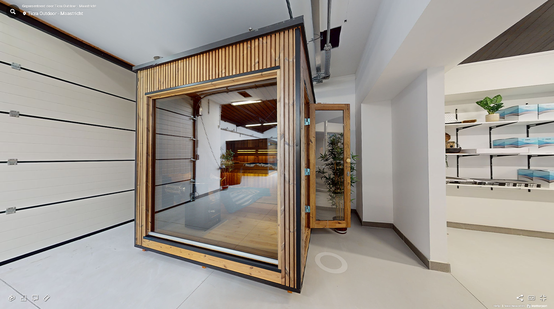 Virtuele showroom TICRA