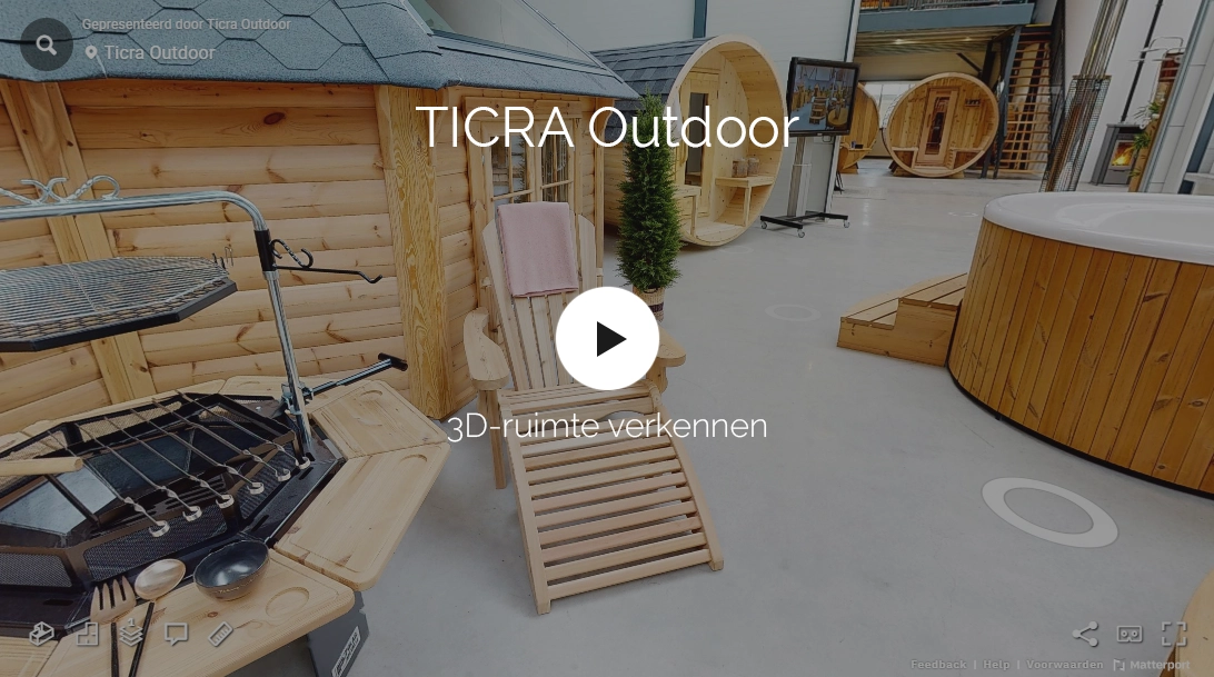Virtuele showroom TICRA
